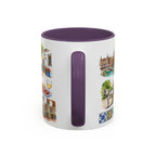 Seville Illustrated Travel Mug | City Souvenir Accent Coffee Mug | 11oz 15oz Ceramic Cup