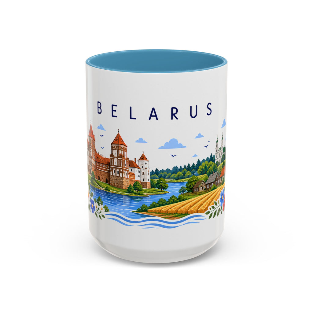 Belarus Coffee Mug | Travel Souvenir Accent Mug | Place Gift Ceramic Cup 11oz 15oz