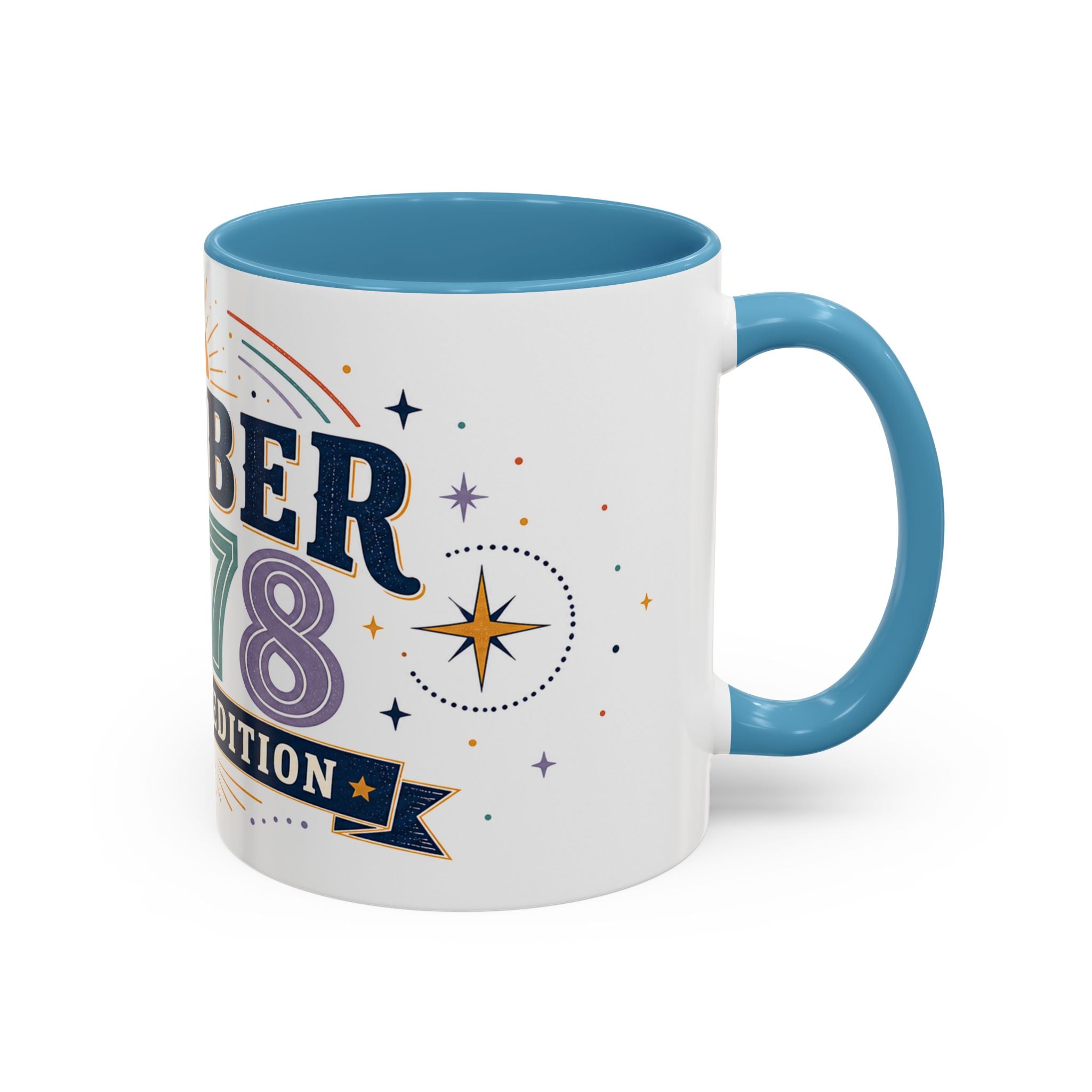 Custom Birthday Mug | Celestial Retro Design, Limited Edition (11oz or 15oz)