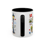 Copenhagen Travel Mug | European City Souvenir Accent Coffee Mug | 11oz 15oz Ceramic Cup