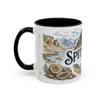 Spiti Valley Mug, India Travel Souvenir, Bucket List Gift, Accent Ceramic Coffee Mug 11oz 15oz