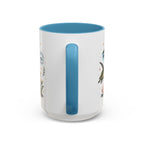 Galapagos Islands Coffee Mug | Travel Destination Souvenir Gift | Accent Color Ceramic 11oz 15oz