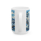 Argentina Soccer Spirit Coffee Mug | Soccer Fan Gift | Ceramic 11oz 15oz Match Day Cup