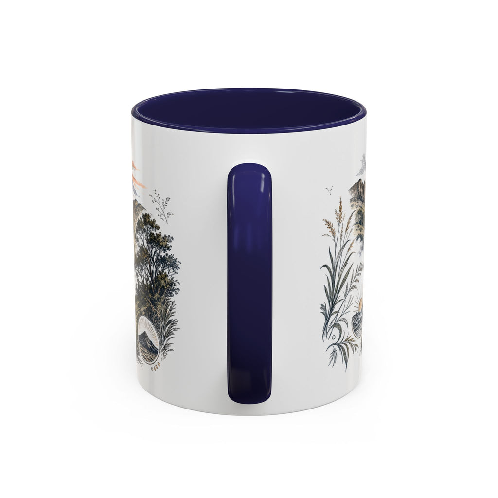 Mount Bromo Mug, Indonesia Travel Souvenir, Bucket List Gift, Accent Ceramic Coffee Mug 11oz 15oz
