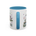 Singapore Coffee Mug | Asia Souvenir Travel Gift | Accent Color Ceramic 11oz 15oz