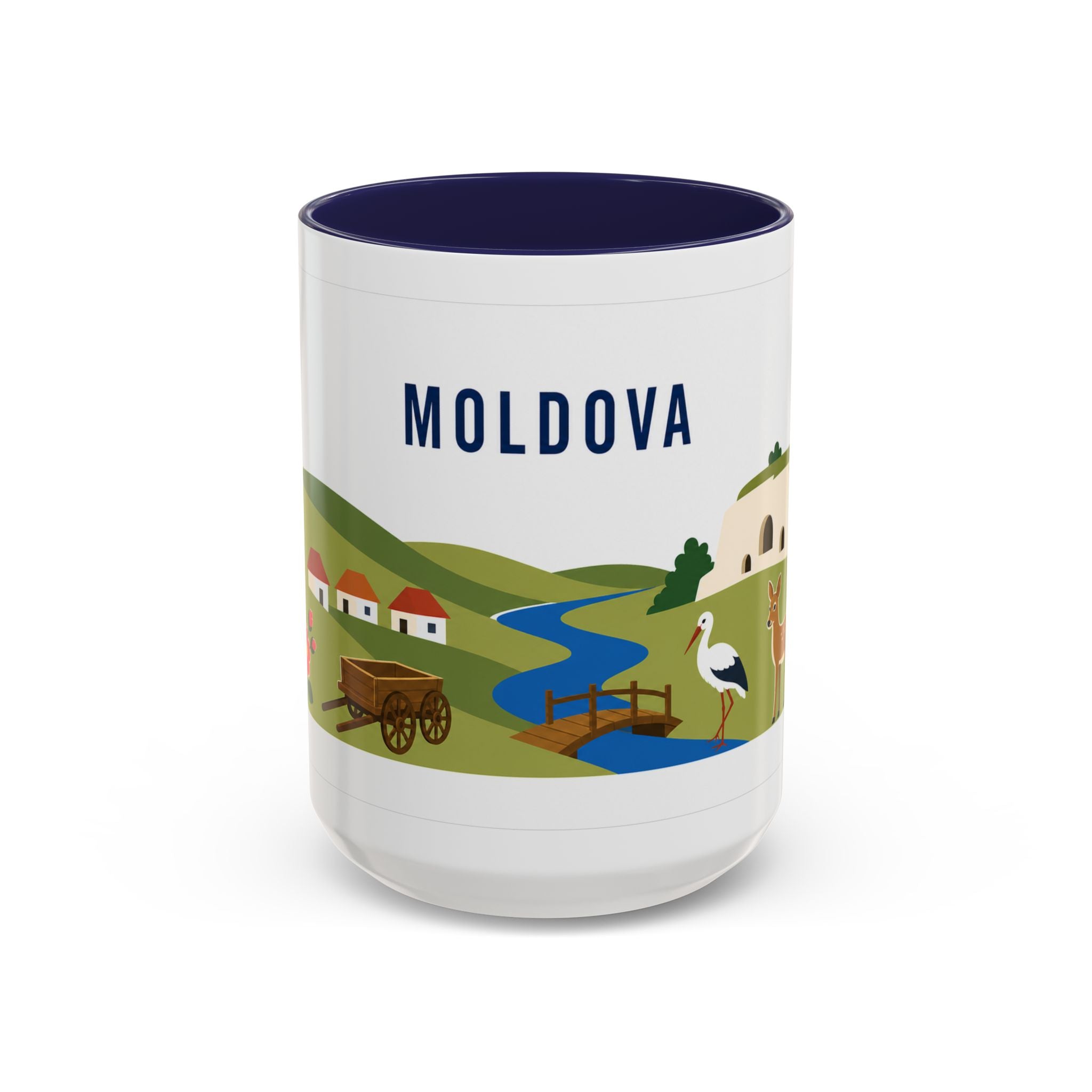 Moldova Coffee Mug | Travel Souvenir Accent Mug | Country Gift Ceramic Cup 11oz 15oz