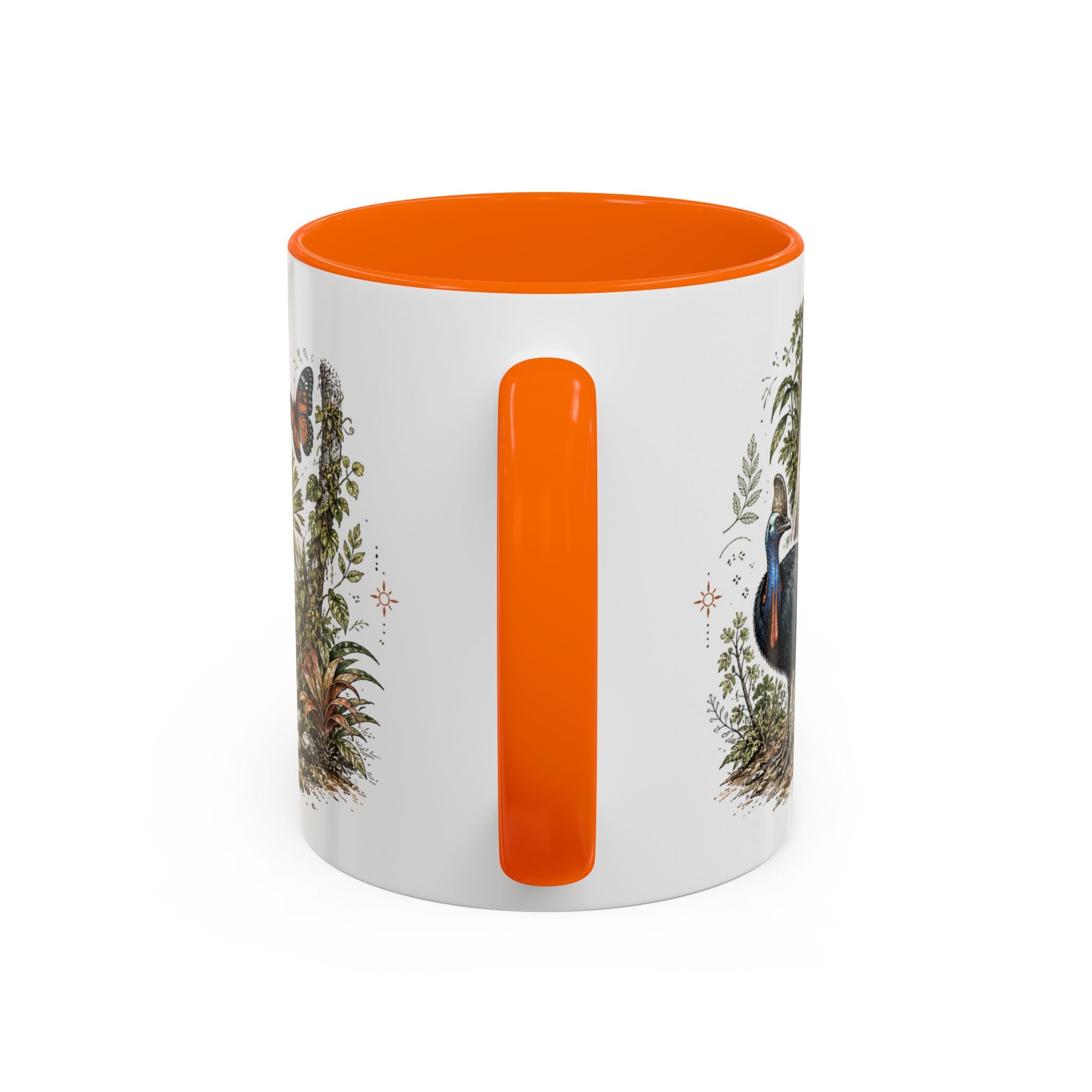 Daintree Rainforest Mug, Australia Travel Souvenir, Bucket List Gift, Accent Ceramic Coffee Mug 11oz 15oz
