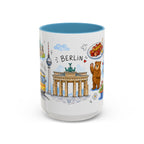 Berlin Travel Mug | European City Souvenir Accent Coffee Mug | 11oz 15oz Ceramic Cup