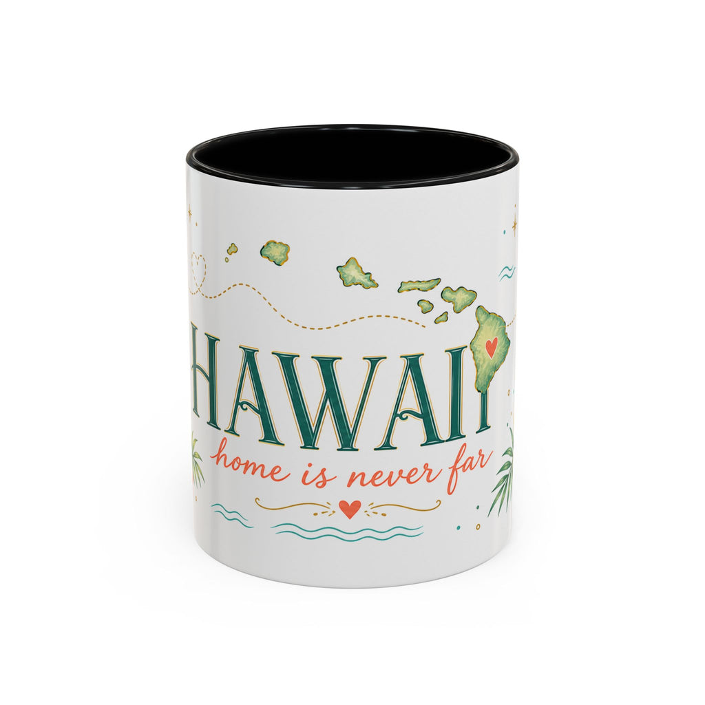 Hawaii State Map Mug | Moving Away Gift | Long Distance Friendship Coffee Cup