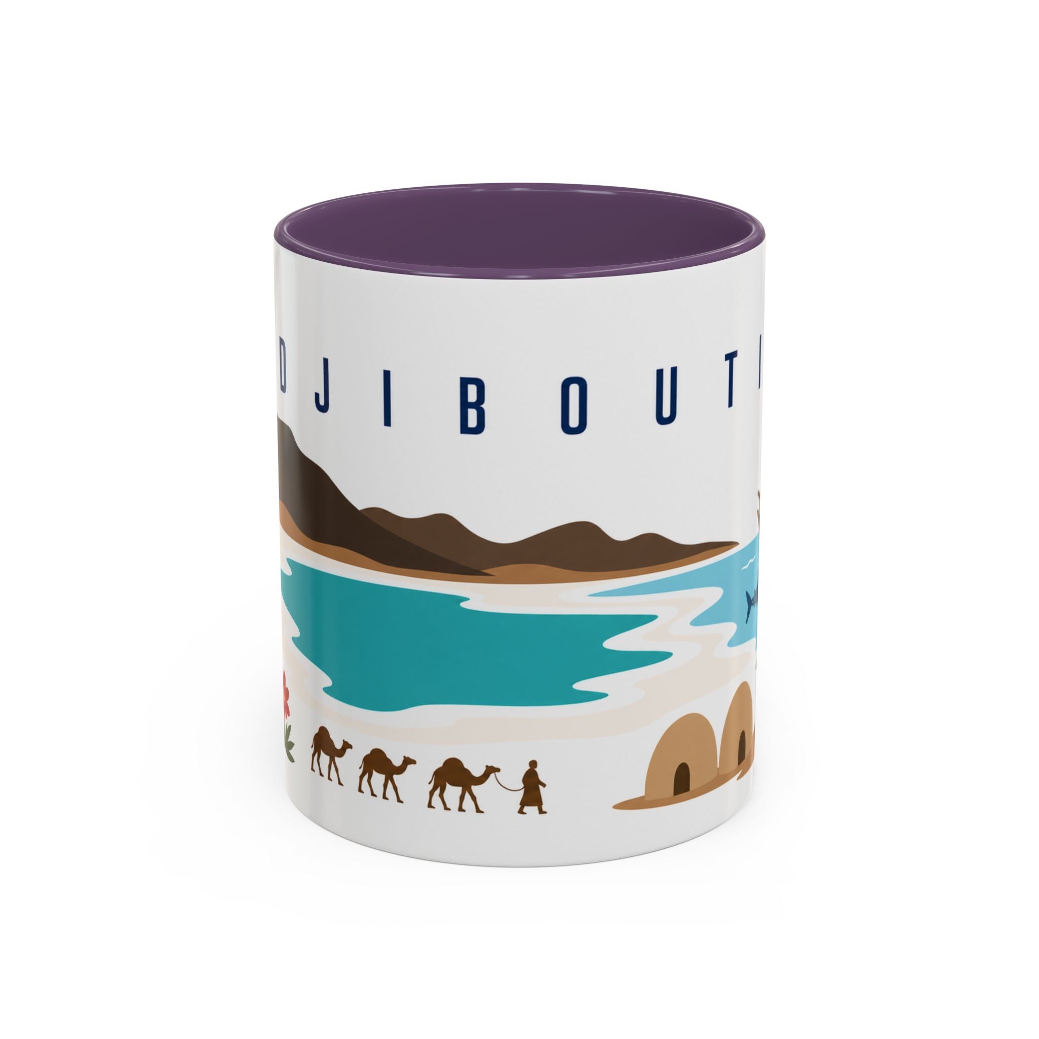 Djibouti Coffee Mug | Travel Souvenir Accent Mug | Country Gift Ceramic Cup 11oz 15oz