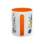 London Travel Mug | European City Souvenir Accent Coffee Mug | 11oz 15oz Ceramic Cup