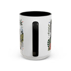 Easter Island Coffee Mug | Travel Destination Souvenir Gift | Accent Color Ceramic 11oz 15oz
