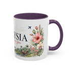 Malaysia Home Country Mug | Moving Away Gift | Long Distance Friendship | 11 oz 15 oz Accent Mug