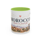 Morocco Home Country Mug | Moving Away Gift | Long Distance Friendship | 11 oz 15 oz Accent Mug