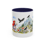 The Seven Ravens Mug | Storybook Fairy Tale Accent Coffee Mug | EveryLegend