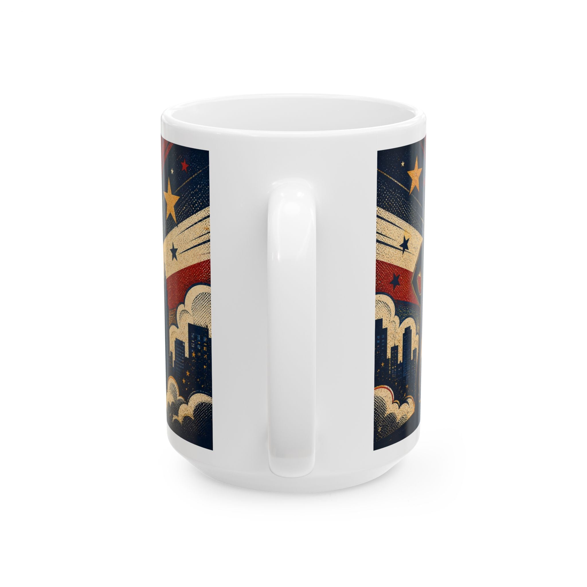 My Dad Is My Hero Father's Day Coffee Mug | Dad Gift | Ceramic 11oz 15oz Cup