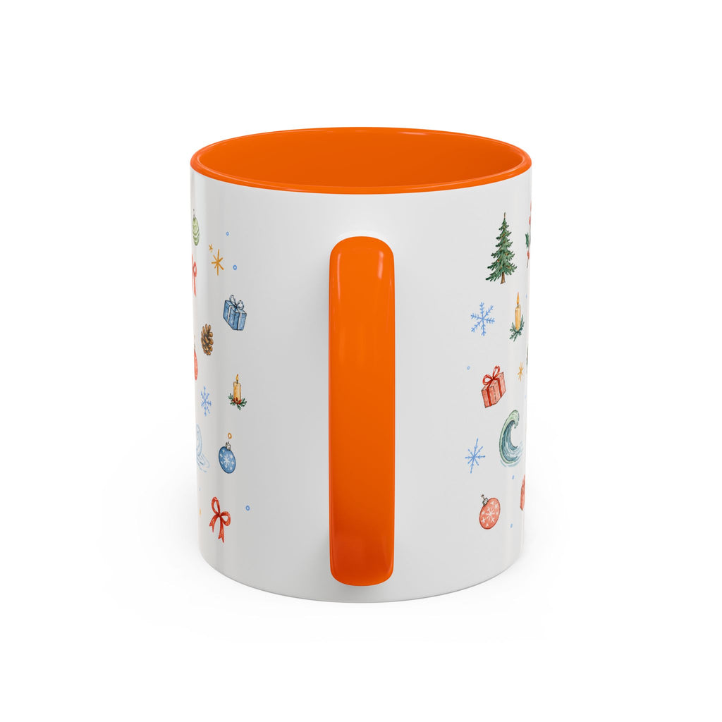 Mammoth Cave National Park Christmas Mug | Watercolor Travel Souvenir | Holiday Gift | Accent Ceramic Coffee Cup 11oz 15oz
