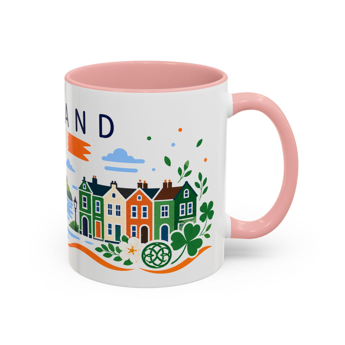 Ireland Coffee Mug | Travel Souvenir Accent Mug | Country Gift Ceramic Cup 11oz 15oz