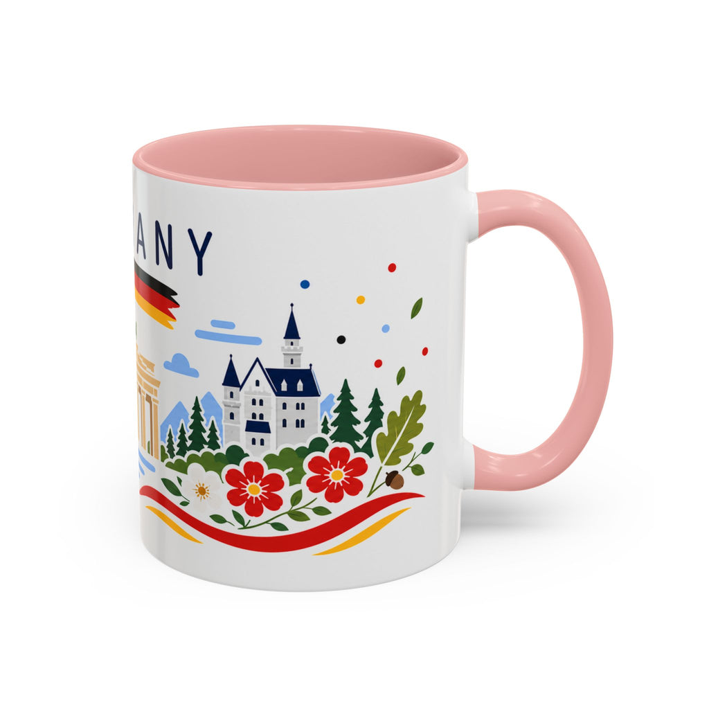 Germany Coffee Mug | Travel Souvenir Accent Mug | Country Gift Ceramic Cup 11oz 15oz