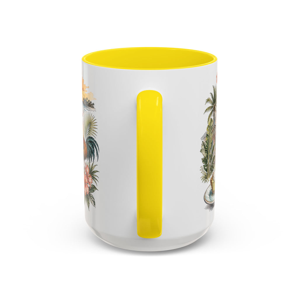 Key West Coffee Mug | United States Travel Souvenir | Vintage Illustrated City Gift | 11 oz 15 oz Accent Mug