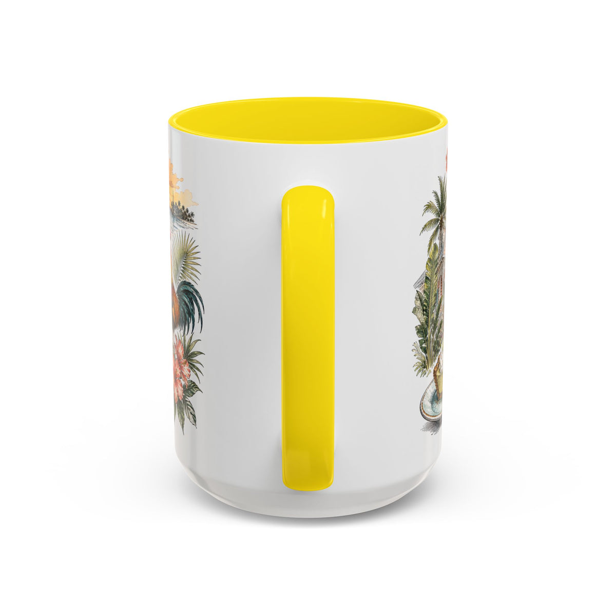 Key West Coffee Mug | United States Travel Souvenir | Vintage Illustrated City Gift | 11 oz 15 oz Accent Mug