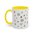 Barcelona Christmas Mug | Watercolor City Souvenir, Ceramic Coffee Cup (11oz/15oz)