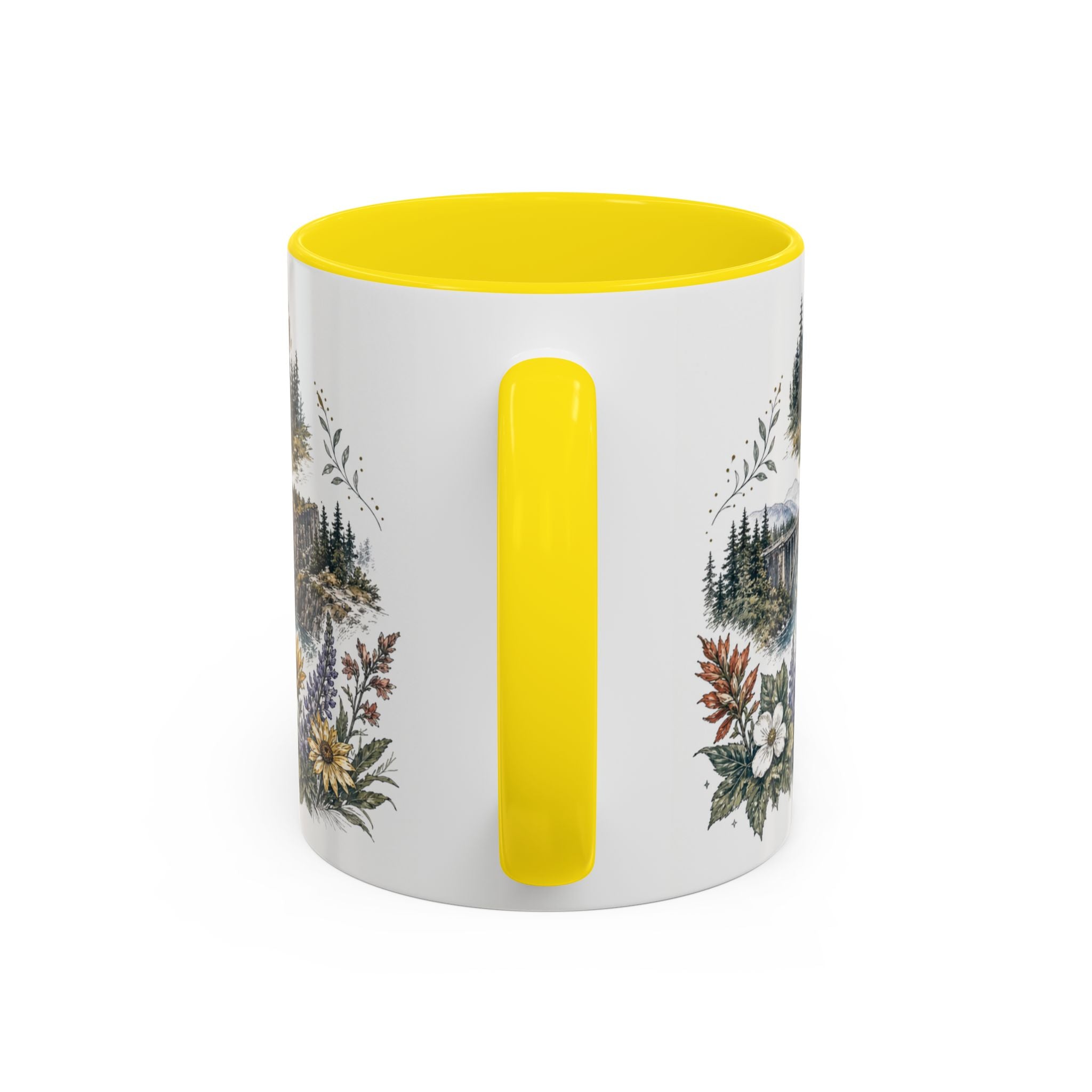 Columbia River Gorge Mug, Pacific Northwest Travel Souvenir, Bucket List Gift, Accent Ceramic Coffee Mug 11oz 15oz