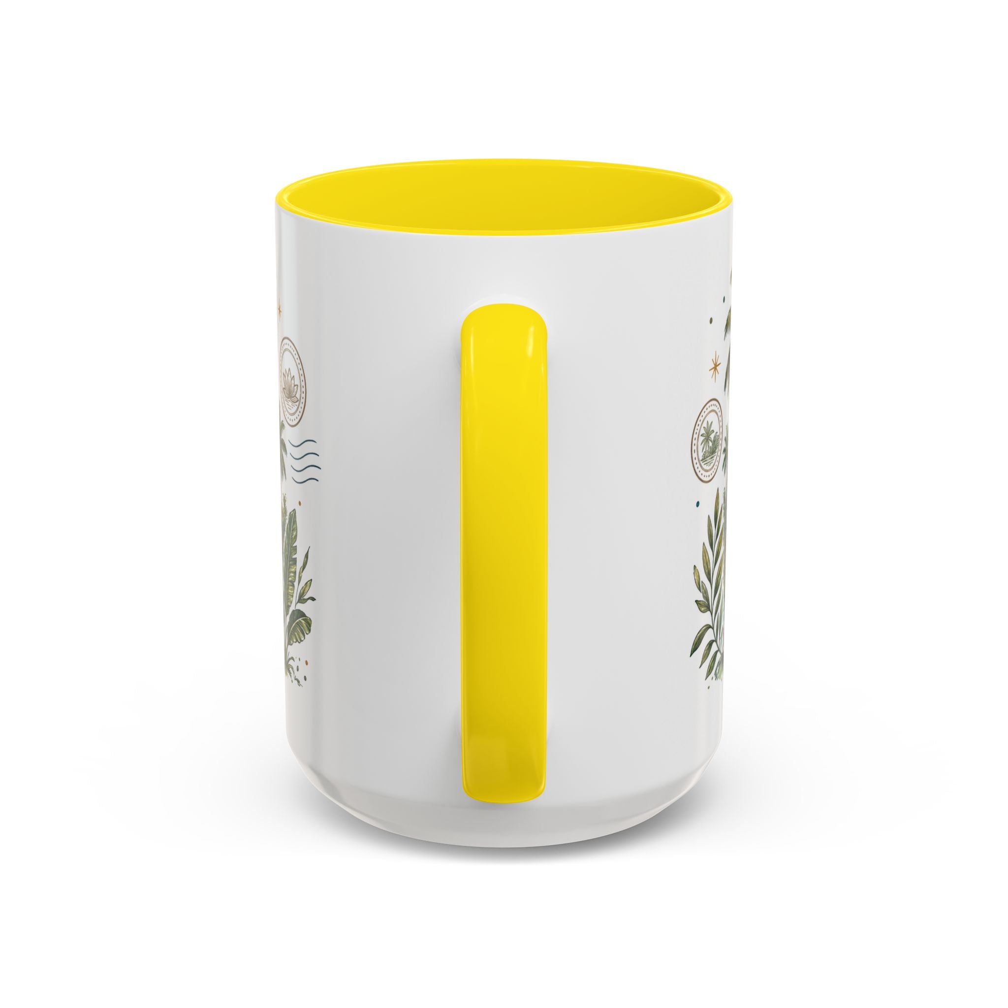 Kerala Backwaters Coffee Mug | Travel Destination Souvenir Gift | Accent Color Ceramic 11oz 15oz
