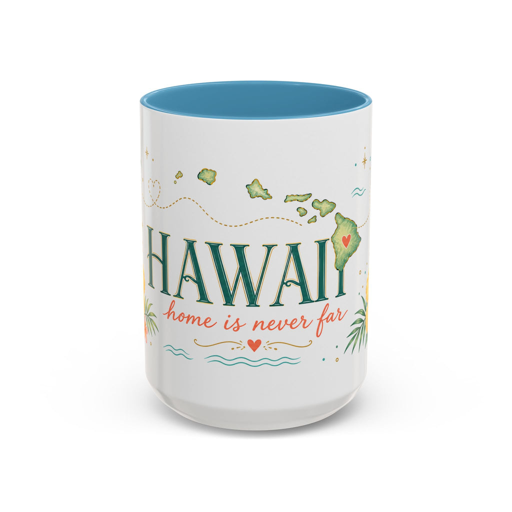 Hawaii State Map Mug | Moving Away Gift | Long Distance Friendship Coffee Cup