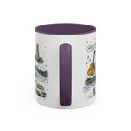 Austin Coffee Mug | Texas Souvenir City Gift | Accent Color Ceramic 11oz 15oz