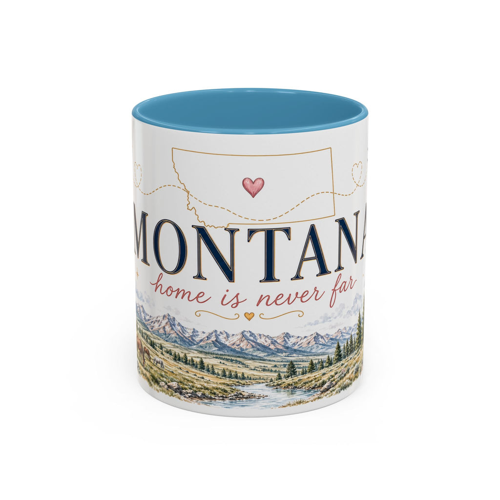 Montana Home State Mug | Moving Away, Long Distance Friendship Gift (11oz 15oz)