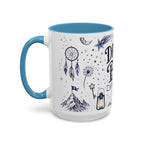 Dream Big Coffee Mug | Class of 2026 Graduation Gift | Accent Color Ceramic 11oz 15oz