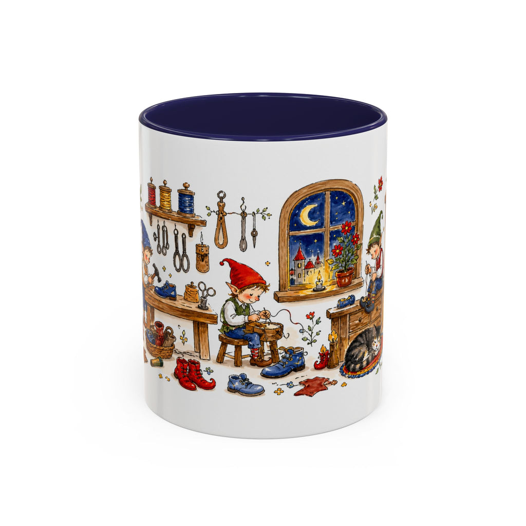 Elves and the Shoemaker Mug | Storybook Accent Coffee Mug | EveryLegend