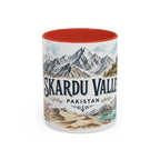 Skardu Valley Mug, Pakistan Travel Souvenir, Bucket List Gift, Accent Ceramic Coffee Mug 11oz 15oz
