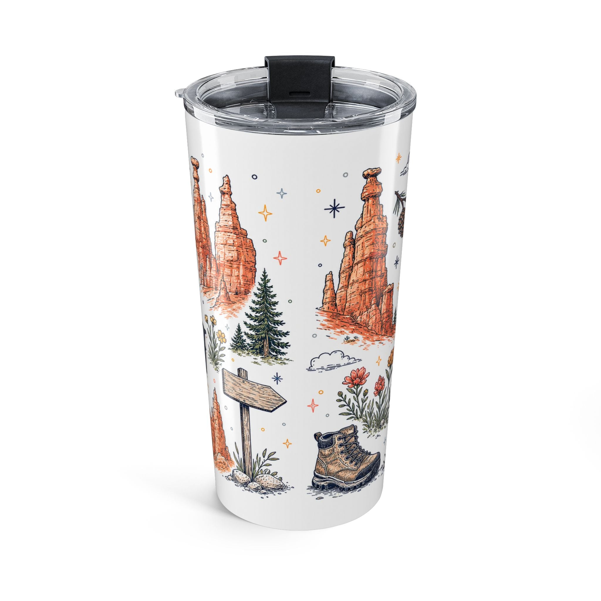 Bryce Canyon National Park 20oz Tumbler | Utah Hiking Gift | Insulated Stainless Steel Travel Cup