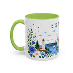 Estonia Coffee Mug | Travel Souvenir Accent Mug | Place Gift Ceramic Cup 11oz 15oz