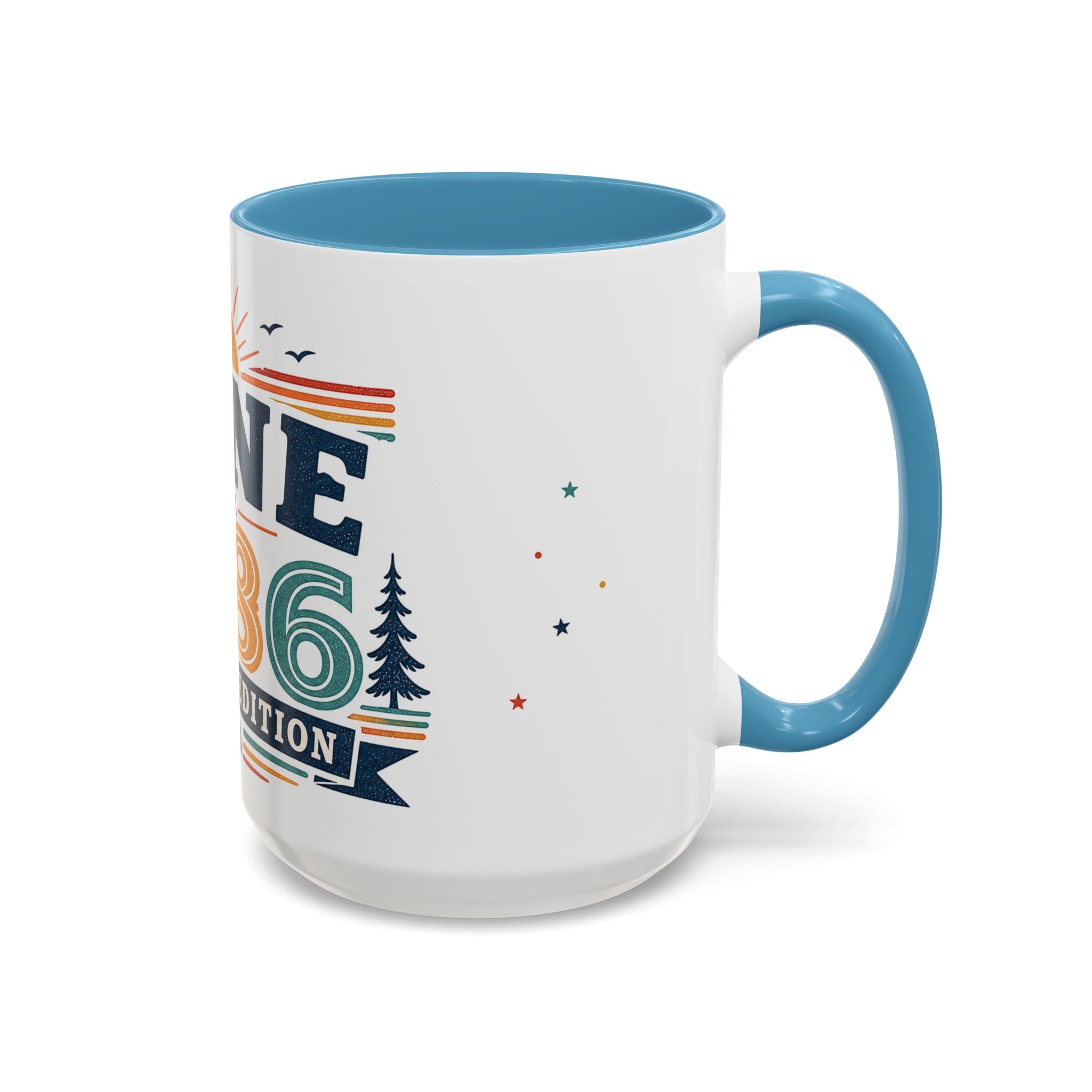 Custom Retro Birthday Mug | Personalized Month Year Gift (11oz 15oz)