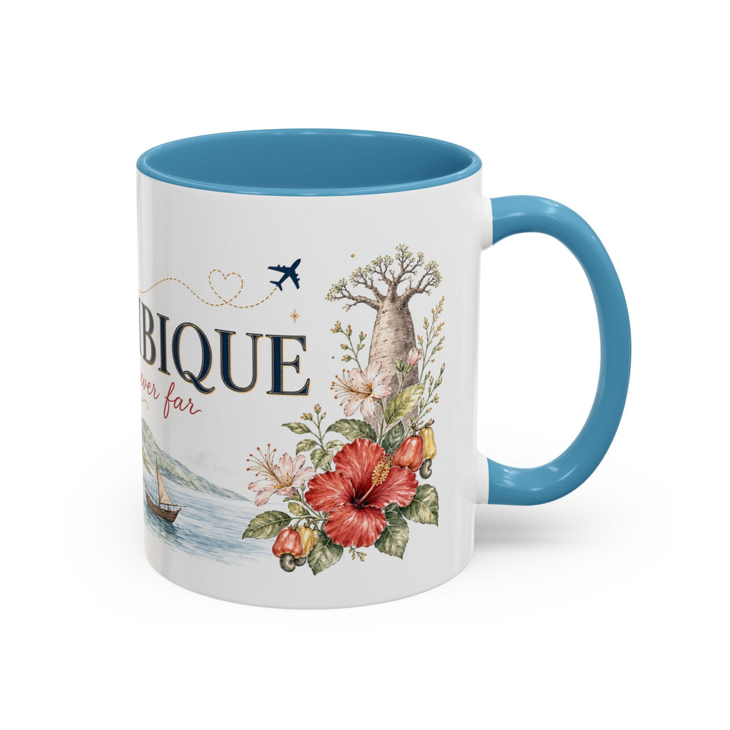 Mozambique Home Country Mug | Moving Away Gift | Long Distance Friendship | 11 oz 15 oz Accent Mug