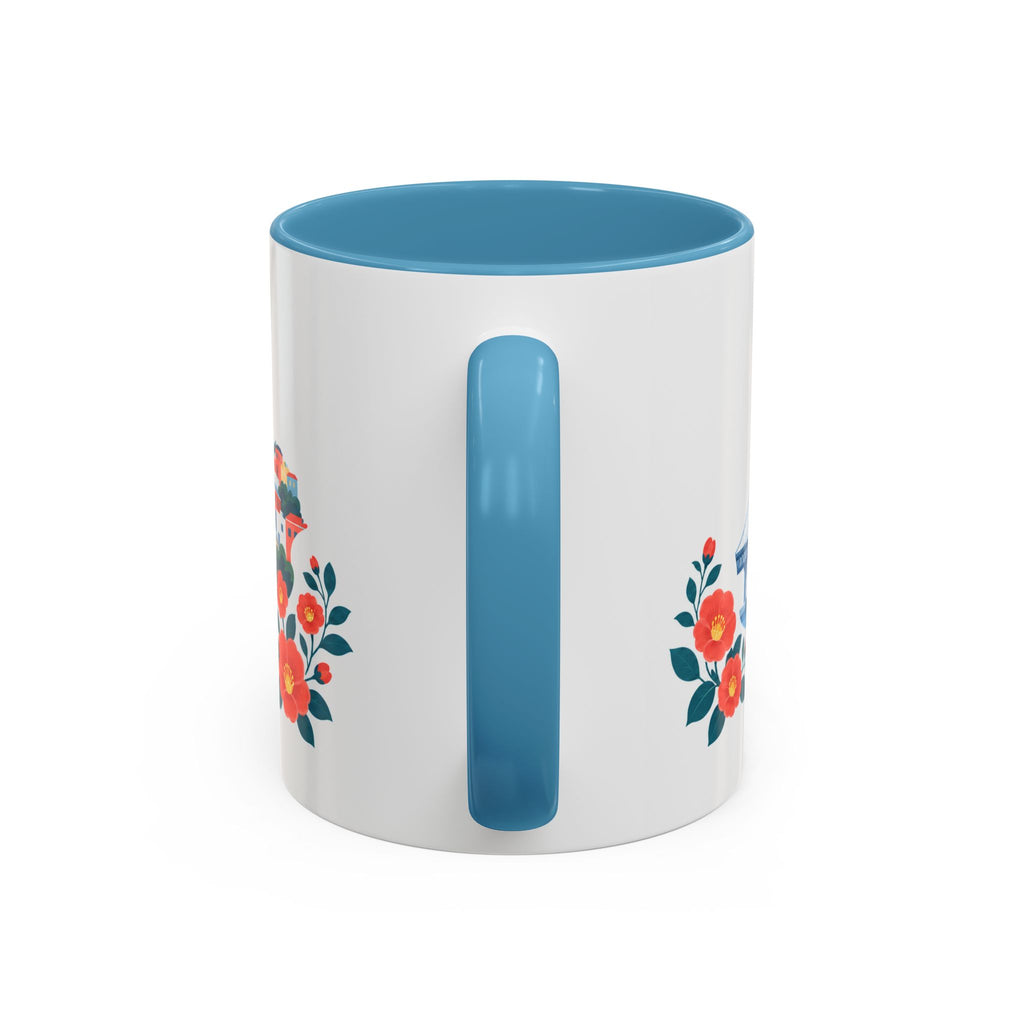 Busan Coffee Mug | South Korea Travel Souvenir | Porcelain Decal City Gift | 11oz 15oz Accent Mug
