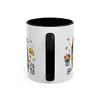 Volendam Illustrated Travel Mug | Netherlands Souvenir Accent Coffee Mug | 11oz 15oz Ceramic Cup