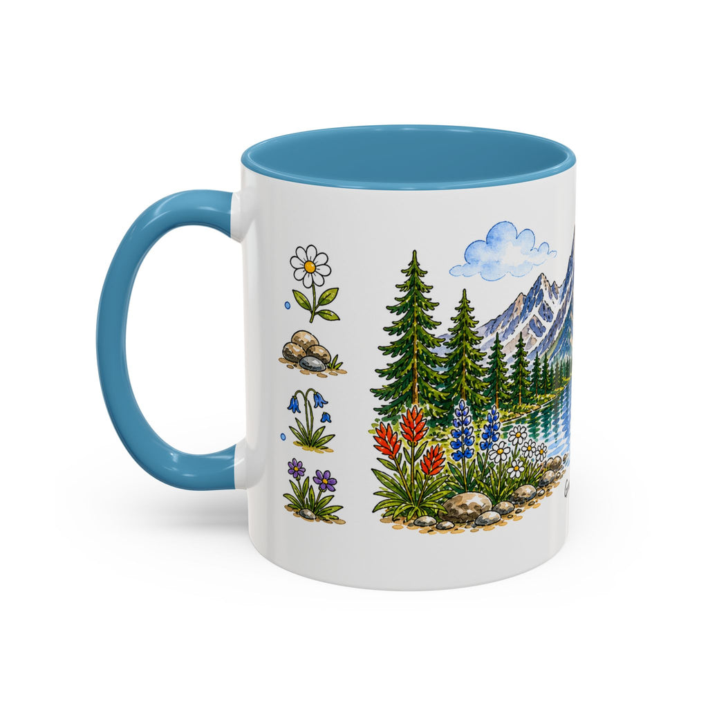 Grand Teton National Park Mug | US Travel Souvenir Accent Coffee Mug | 11oz 15oz Ceramic Cup