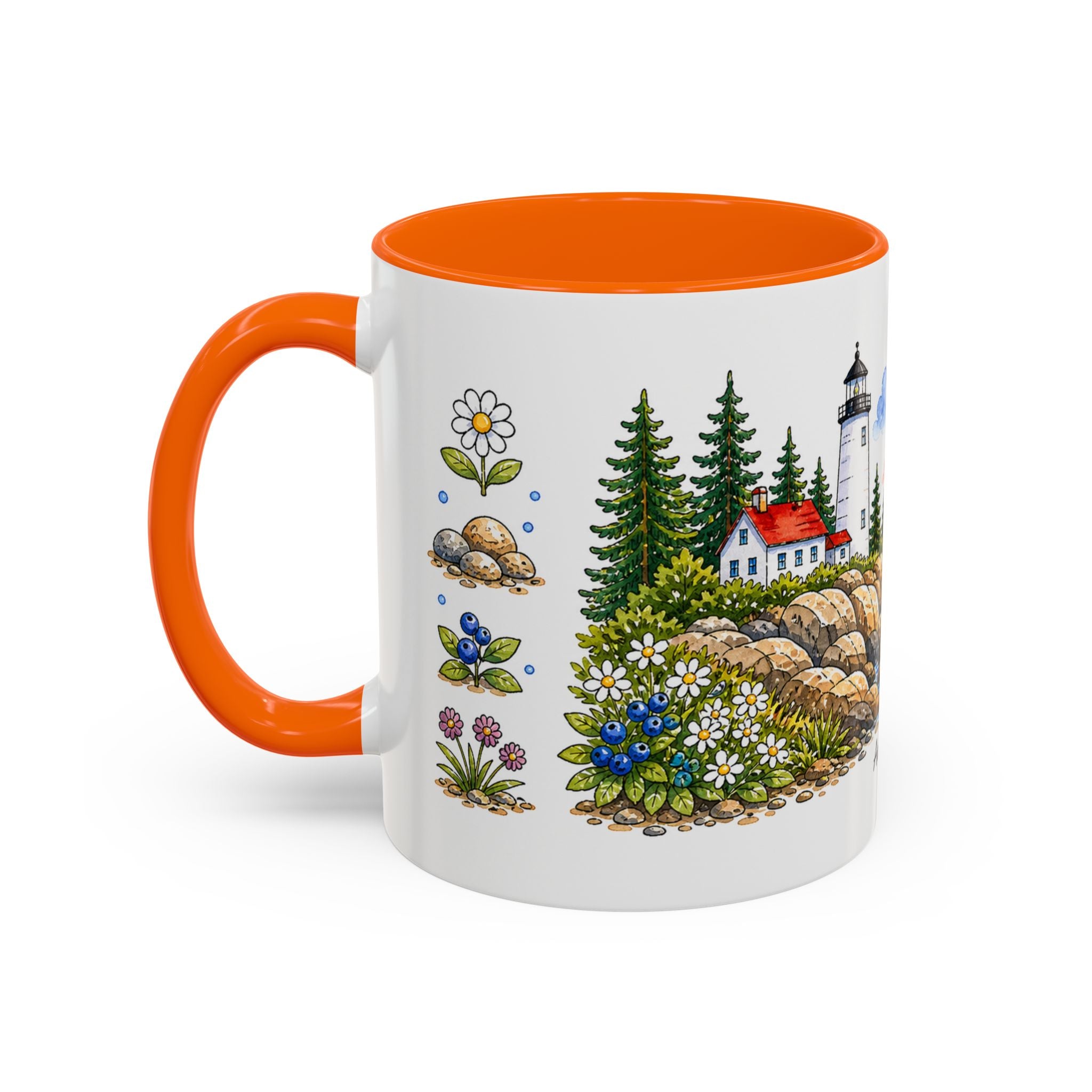 Acadia National Park Mug | US Travel Souvenir Accent Coffee Mug | 11oz 15oz Ceramic Cup