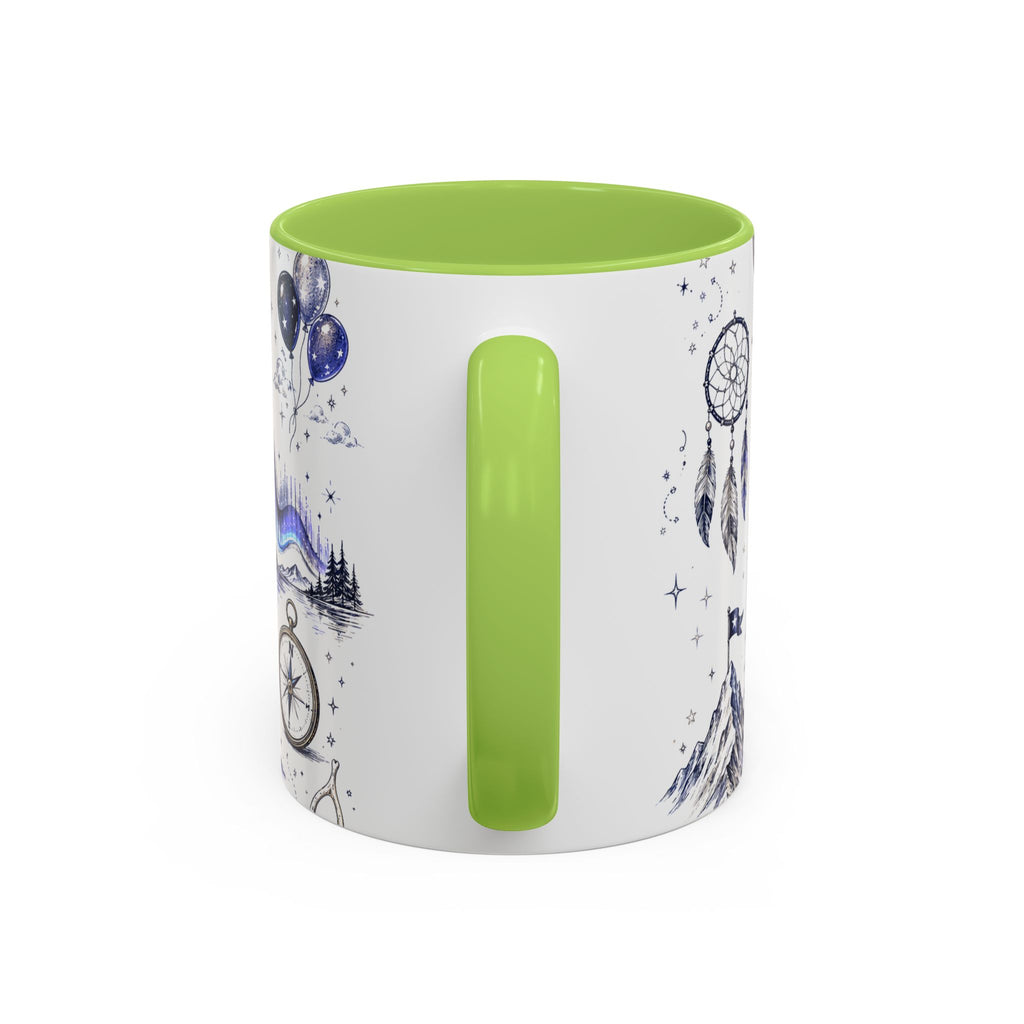 Dream Big Coffee Mug | Class of 2026 Graduation Gift | Accent Color Ceramic 11oz 15oz