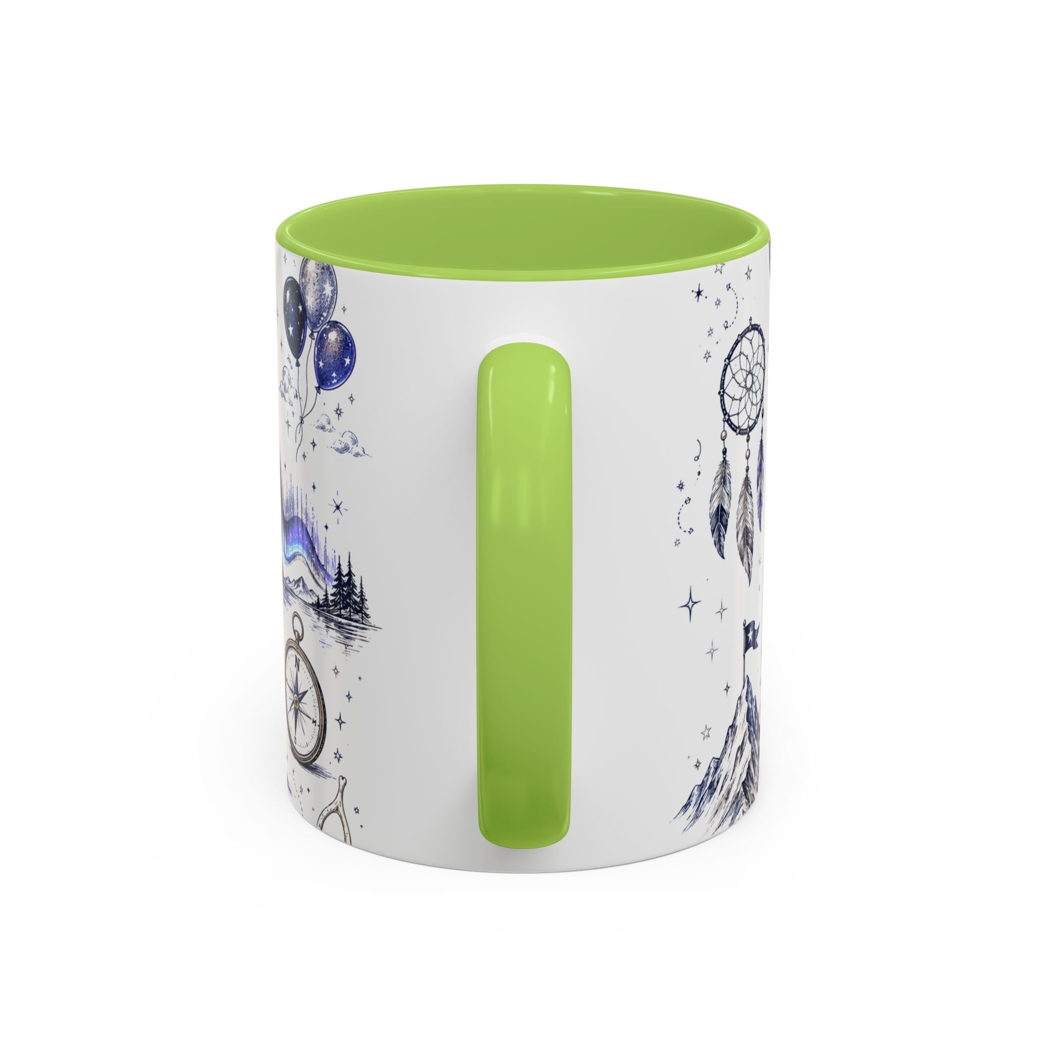 Dream Big Coffee Mug | Class of 2026 Graduation Gift | Accent Color Ceramic 11oz 15oz