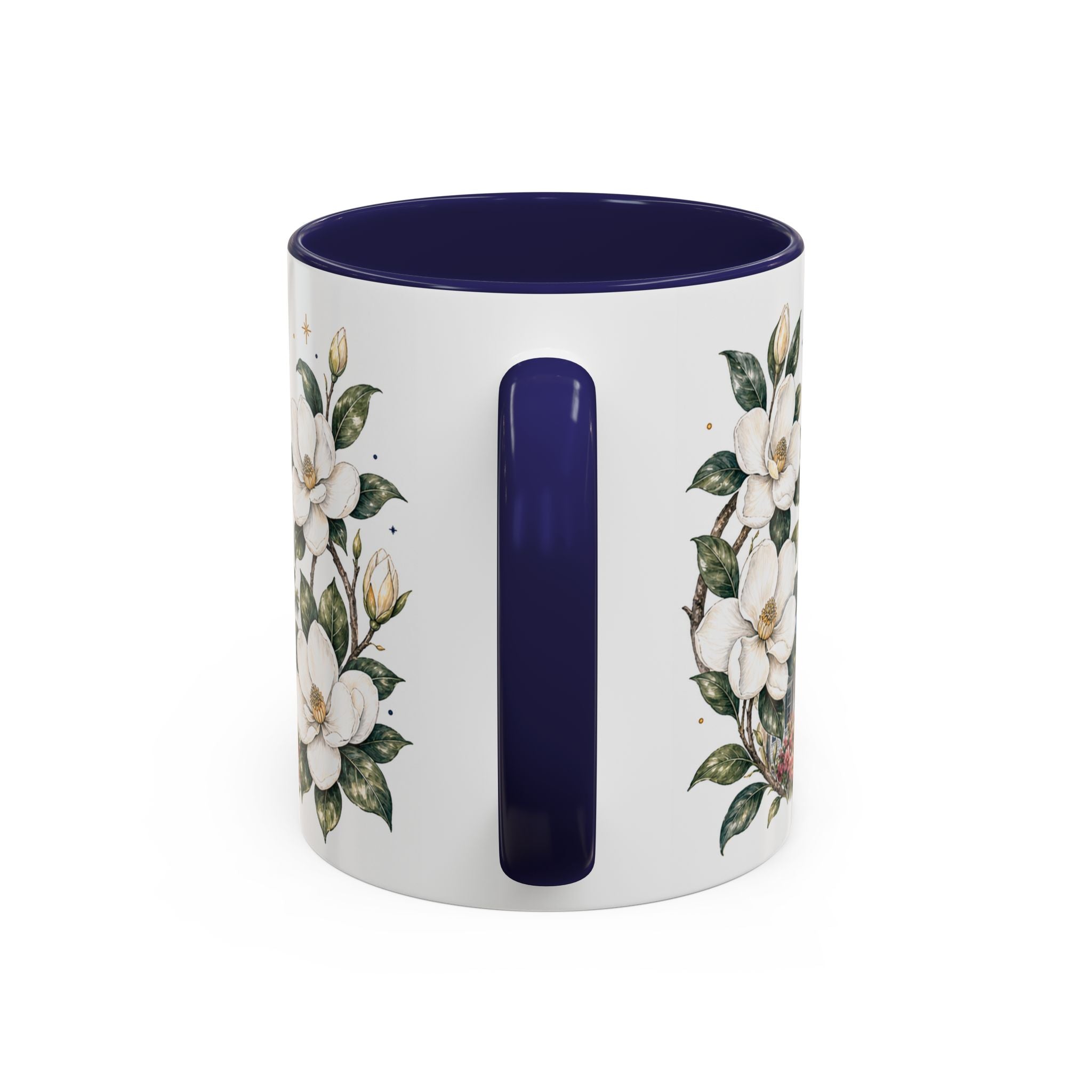 Mississippi State Map Mug | Moving Away, Homesick Gift | Botanical Accent Coffee Cup