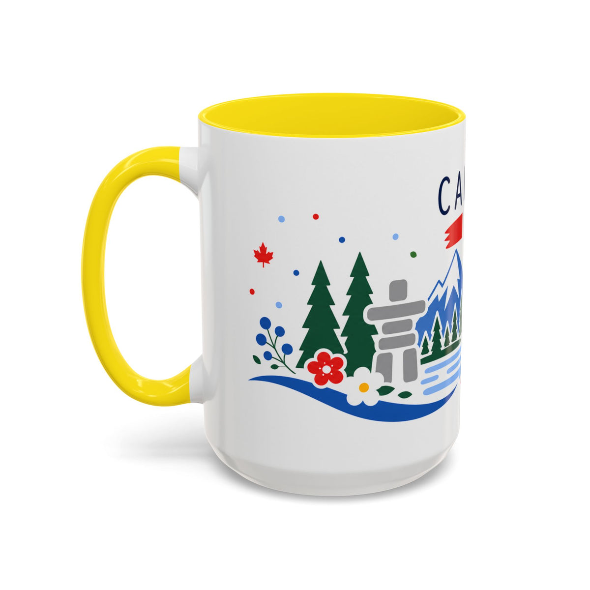 Canada Coffee Mug | Travel Souvenir Accent Mug | Country Gift Ceramic Cup 11oz 15oz