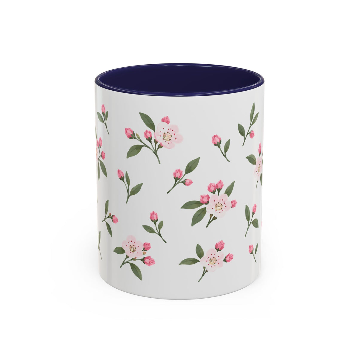 Pennsylvania Mountain Laurel Mug, State Flower Floral Coffee Cup, 11oz Botanical Gift