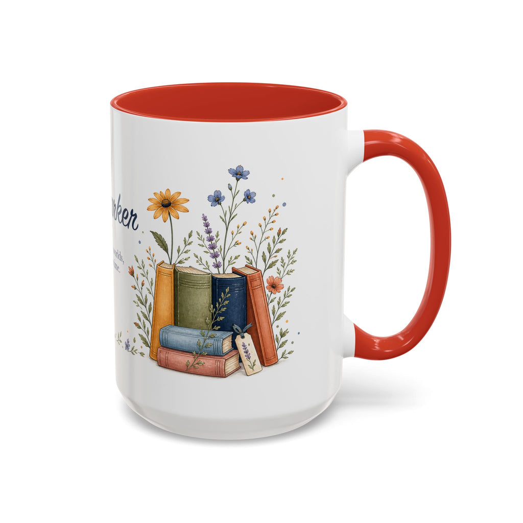 Personalized Reading Teacher Mug | Custom Name Book Lover Coffee Cup | Teacher Appreciation Gift