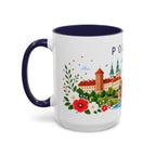 Poland Coffee Mug | Travel Souvenir Accent Mug | Place Gift Ceramic Cup 11oz 15oz