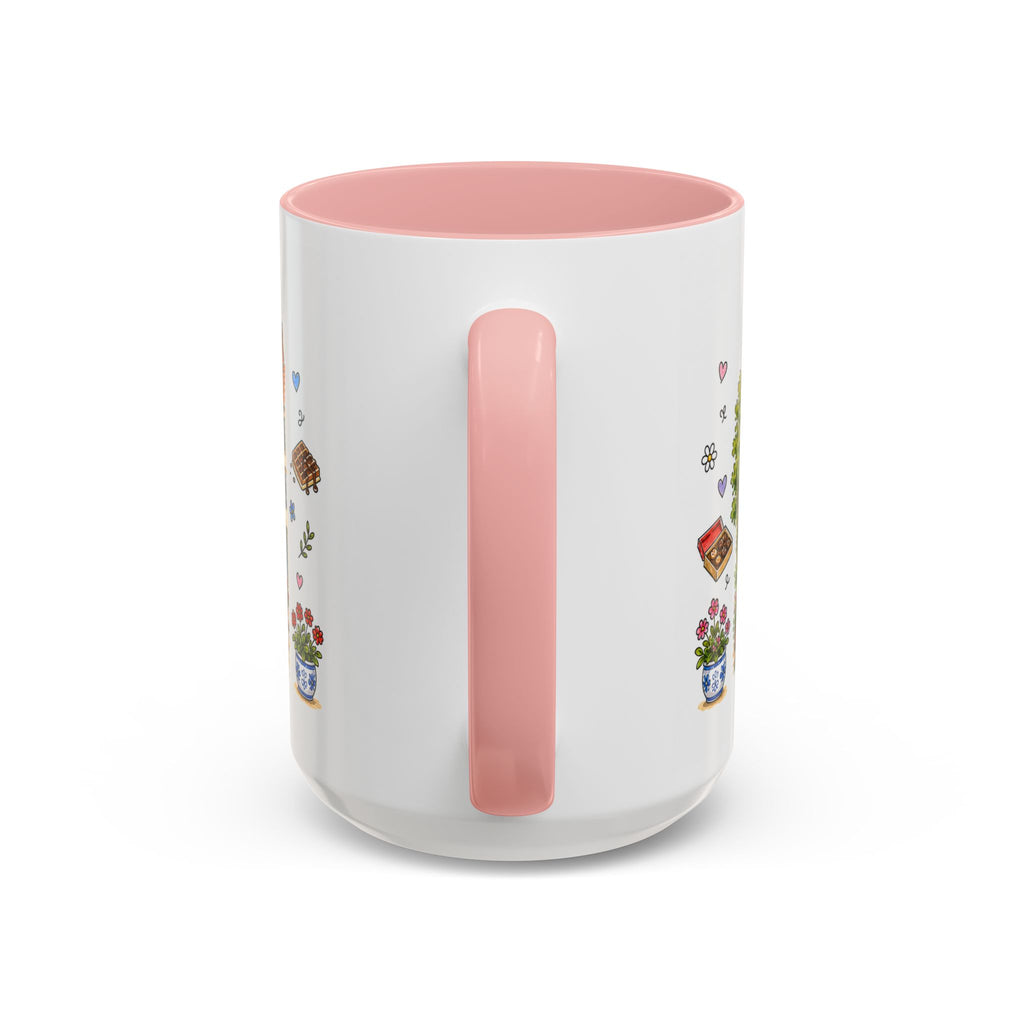 Bruges Illustrated Travel Mug | Belgium Souvenir Accent Coffee Mug | 11oz 15oz Ceramic Cup